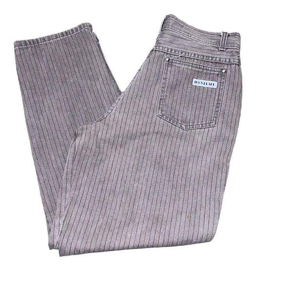 Vintage Pin Stripe Jeans Size 9 - Picture 1 of 5